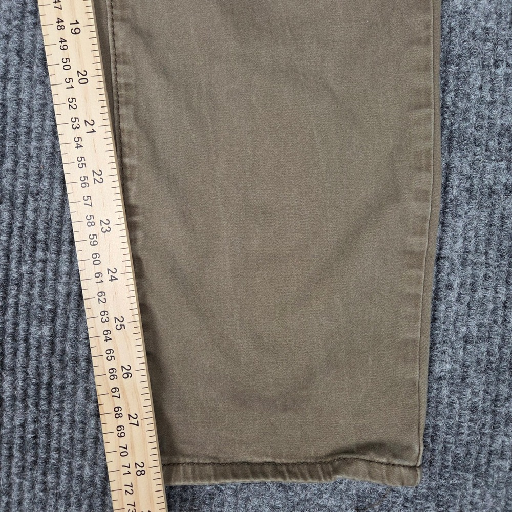 Lucky Brand 121 Slim Straight Mens 30x30 Brown Taupe Stretch Pants 26956 - Picture 7 of 10